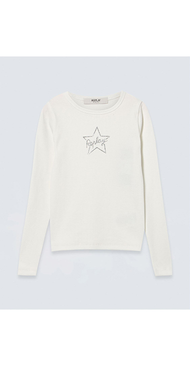 スターロゴ ロングスリーブTシャツ 詳細画像